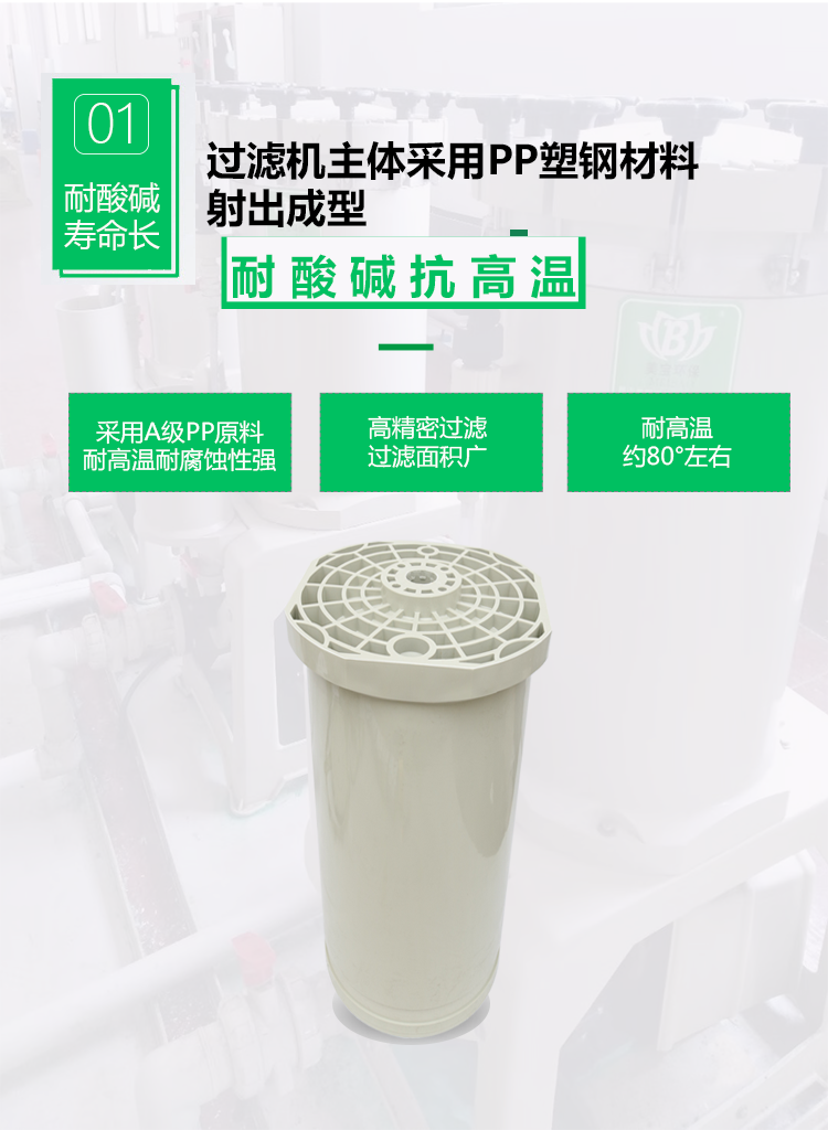 小型電鍍過濾機