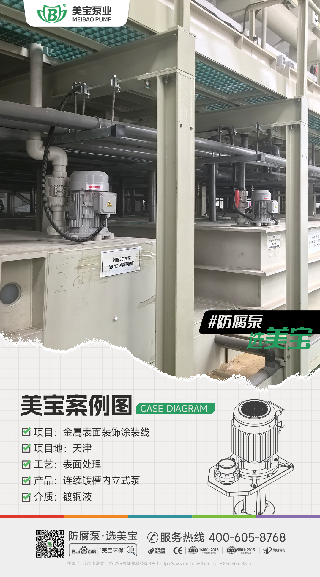 金屬表面裝飾鍍銅液涂裝用什么泵？